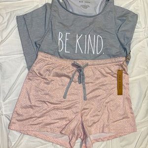 RAE DUNN PAJAMA SET